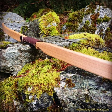 Traditional Wooden Longbow Made With By Returnoftheprimitive Commercial