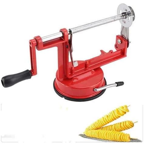 Best Manual Spiral Potato Chips Twister Slicer Cutter Twist Machine In Bd