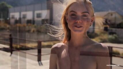 Blonde Nude Solo Outdoor 8033