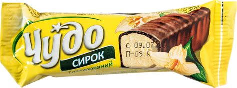 Сырок Чудо со вкусом ваниль глазированный 15% 36г купить онлайн с ...