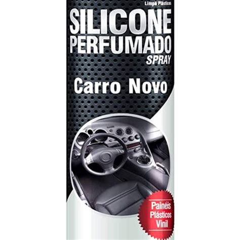 Silicone Spray Perfumado Bucas Carro Novo Rodabrill 300ml Grid Motors