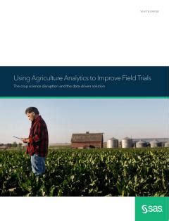 Using Agriculture Analytics to Improve Field Trials | SAS