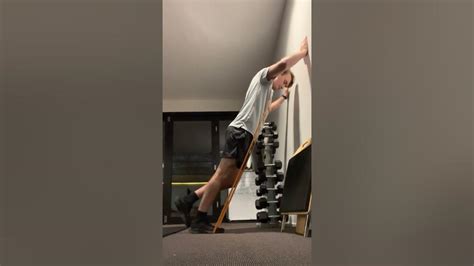 Wall Lean Banded Calf Raise Youtube