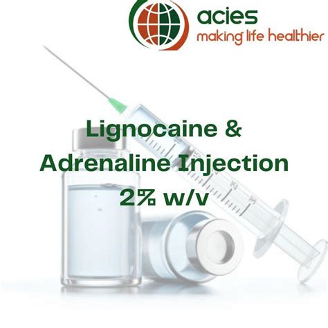 Lignocaine Adrenaline Injection W V Pharmint