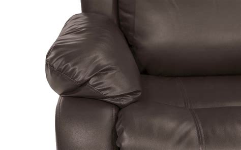 Classic Bonded Leather Recliner Loveseat Sofa