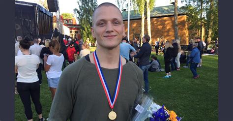 Alexander Lindgren Tog Emot Karlstad Kommuns Förtjänstmedalj