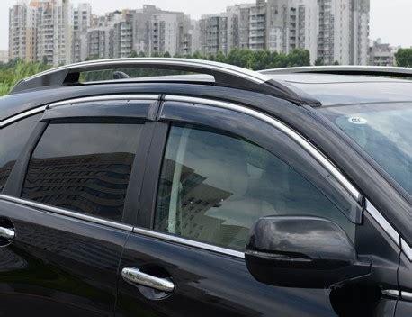 Купить ветровики с хром молдингом Honda CR-V 2007-2012 AVTM. Дефлекторы ...