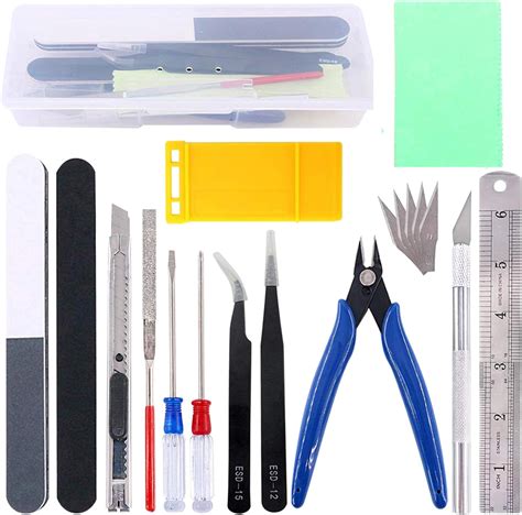 Amazon Esoca 18Pcs Gundam Model Tool Kit Gunpla Tools Gundam