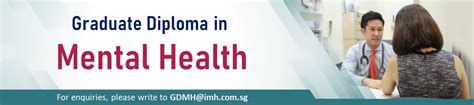 Graduate Diploma In Mental Health Imh Institute Of Mental Health