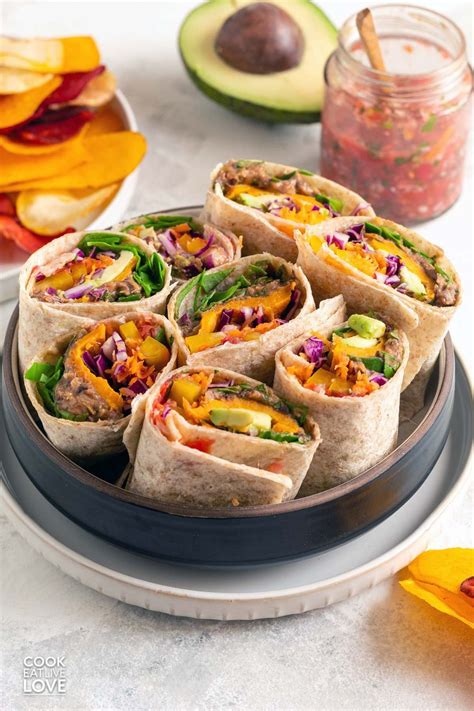 34 Tasty Vegetarian Wrap Recipes for a Healthy Lunch