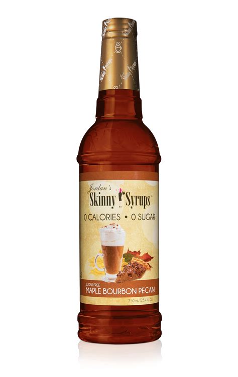 Jordan S Skinny Mixes Maple Bourbon Pecan Syrup Zero Calories Zero