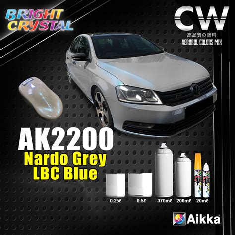 2k Paint 【 Aikka Ak2200 Nardo Grey Lbc Blue 】bright Crystal Series