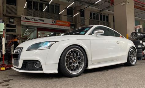 Audi Tt S J White Bbs Rs Gt Wheel Front