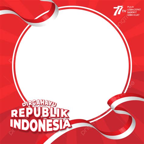 Gambar Twibbon Dirgahayu Indonesia 77 Twibbon Dirgahayu Twibbon Kemerdekaan Tapi Ri Png Dan