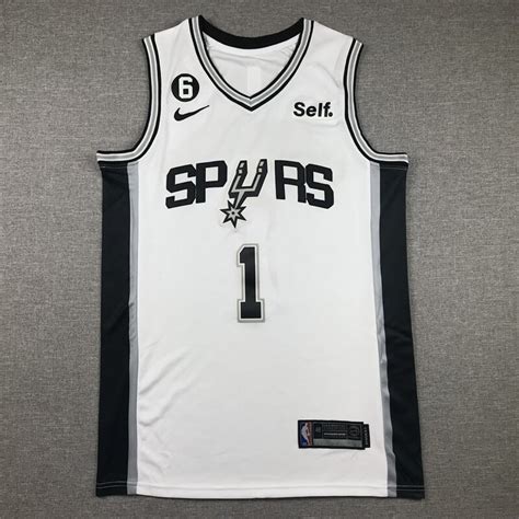 Victor Wembanyama San Antonio Spurs White Jersey - Zorrojersey ...