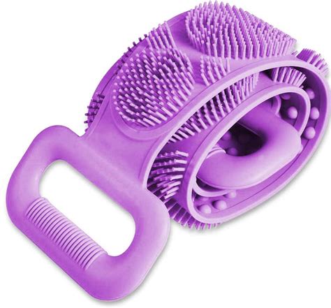 Jwxstore Silicone Back Scrubber For Shower Silicone Body