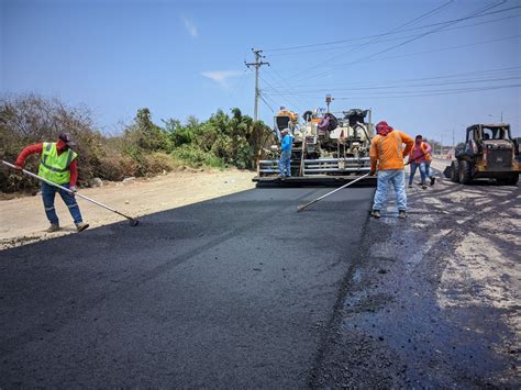 As Se Hace Manab Empez El Asfaltado De La V A Manta Jaramij