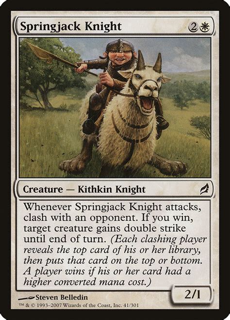 Springjack Knight · Lorwyn Lrw 41 · Scryfall Magic The Gathering Search