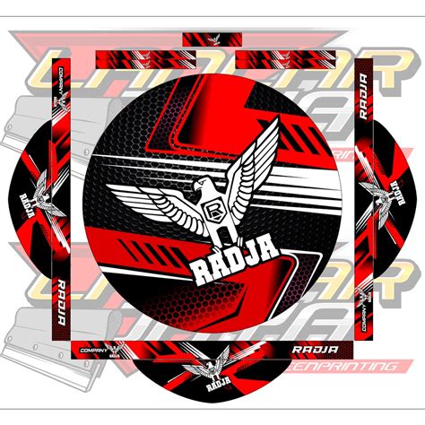 Jual Stiker Decal Tebok Murai Radja Nomor 1 2 3 Shopee Indonesia