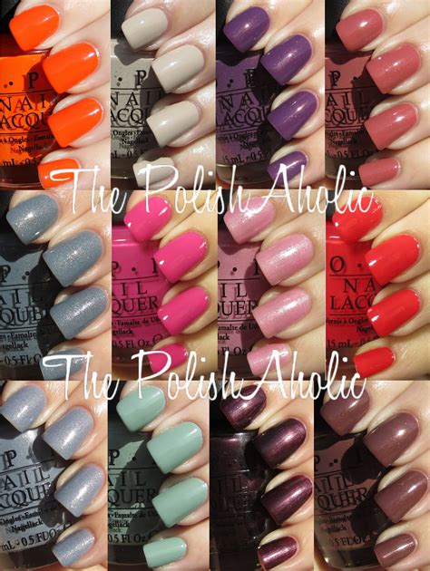 Opi Gel Nail Color Chart: A Visual Reference of Charts | Chart Master