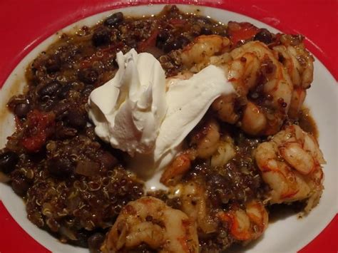 Shrimp And Black Bean Quinoa Bowl This Little Italian