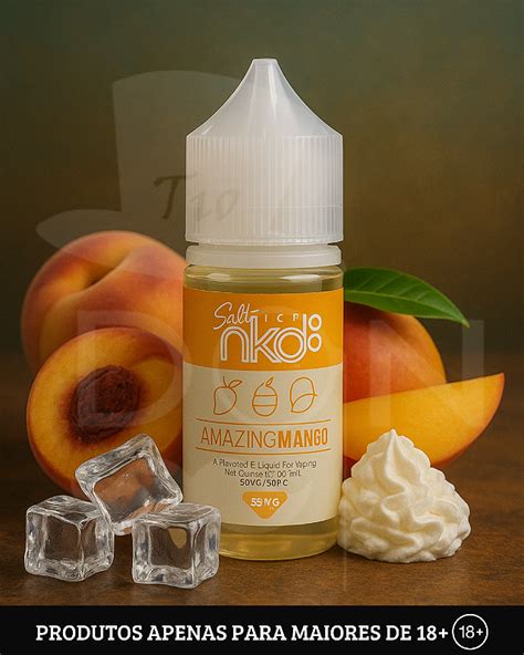 Juice Naked Amazing Mango Ice Mg Ml DK CWB
