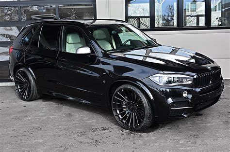 Black Bmw X5 Bmw Sport Tuning Hamann Diesel F15 M50d Hd