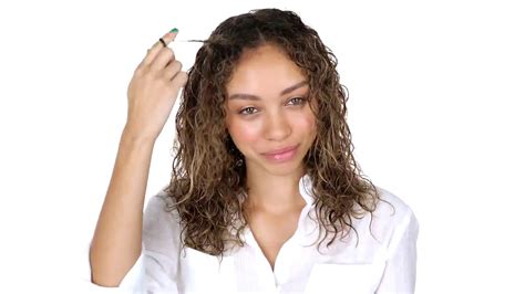 How To Natural Blow Dry For Curly Hair Youtube