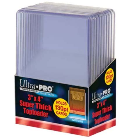 Ultra Pro X Super Thick Pt Toploader Pack