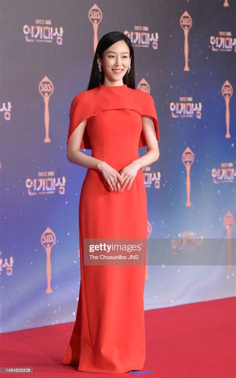 South Korean actress Seo Hyun-jin attends the 2022 SBS Drama Awards ...