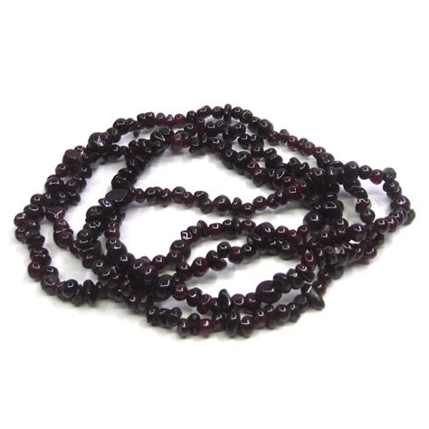 Garnet Chips Inch Length Ilona Biggins Beads Pearls