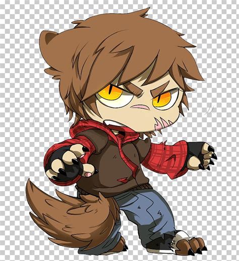 Chibi Drawing Werewolf PNG, Clipart, Anime, Art, Boy, Carnivoran, Cartoon Free PNG Download