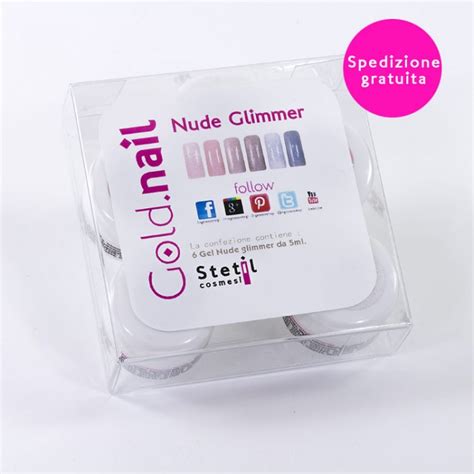 Gel Colorati Nude Glimmer Set Completo Di Gel Colorati