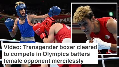 Olympics Allowing Trans Boxers To Compete With Women After Ban For