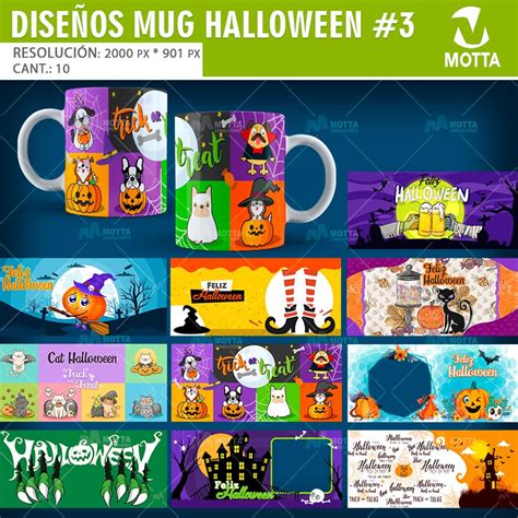 DISEÑOS PARA TAZAS DE HALLOWEEN 3 Motta Consultores