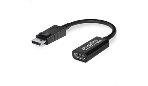 Plugable Active DisplayPort to HDMI Adapter-Connect any DisplayPort PC ...