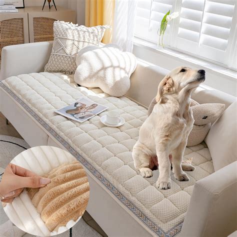 Amazon.com: GZSO Funny Fuzzy Pet Couch Covers for Sofa, Non Slip Couch