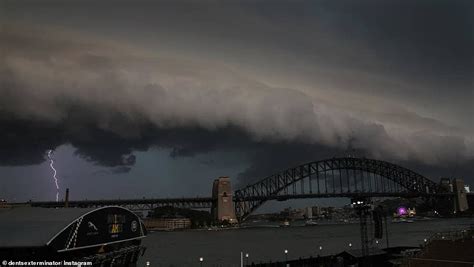 Supercell Storms Descend On Australias East Coast Tearing Roofs From