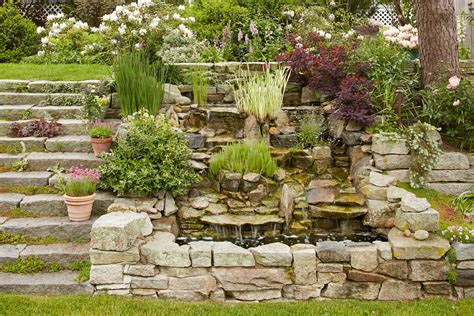 Waterfall Landscaping Ideas For Small Backyards Backyard Water