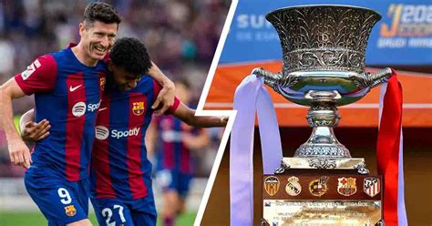 Barcelona's opponents for 2025 Spanish Supercopa semi-final named