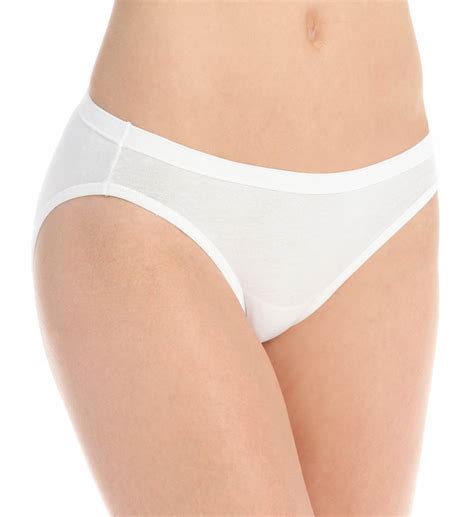 Hanes Cotton Stretch Waistband Bikini Panty 3 Pack 42ksb3 Hanes Panties