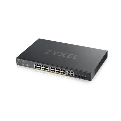 Zyxel Gs Hpv Port Gbe Smart Managed Poe Switch Voip Supply