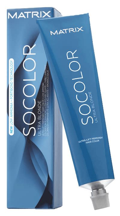 Matrix SoColor Ultra Blonde Fortibond ultra zesvětlující barva glamot cz