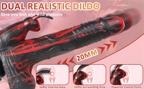 Amazon Thrusting Dildo Vibrator Sex Toy Inch Realistic Dildos With Thrusting And