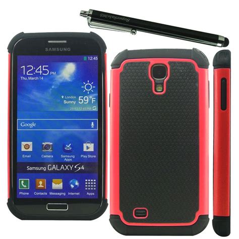 A Pink And Black Case For A Samsung Galaxy S With A Pen Next To It