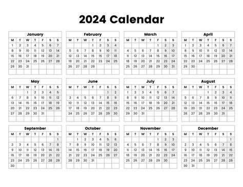 Calendar 2024 Week Starting Monday Cati Mattie