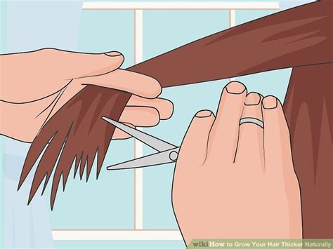 how to naturally grow hair thicker