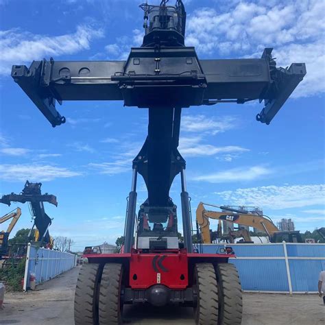 Original 45ton Used Reach Stacker Kalmar Drf450 For Containers In