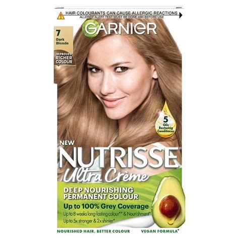Garnier Nutrisse Dark Blonde Permanent Hair Dye Hair Superdrug
