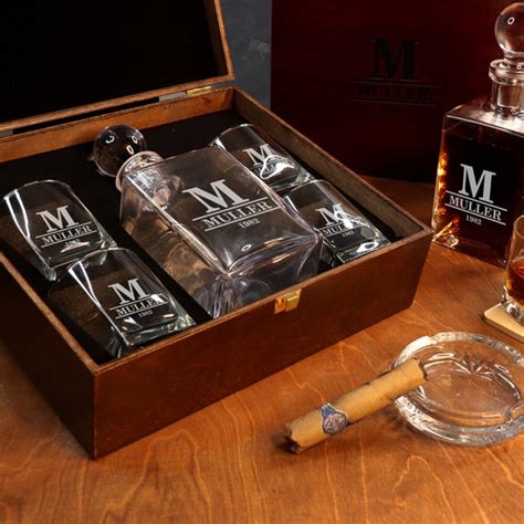 Whiskey Decanter Set Etsy